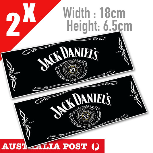 Jack Daniel WHiskey Logo Sticker , Jack Daniel Old No 7 Sticker