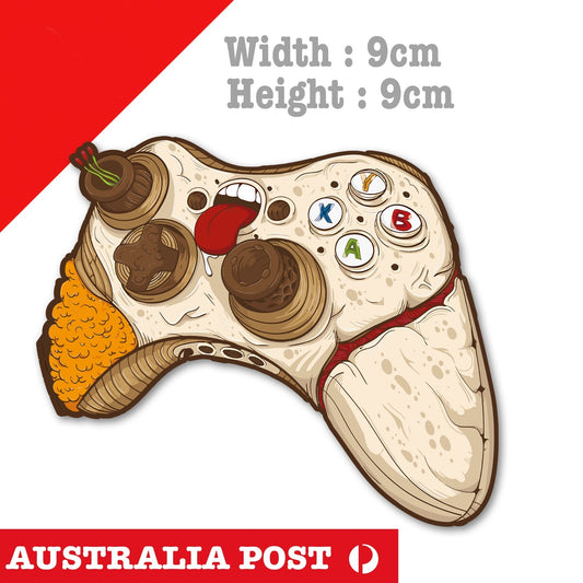 XBOX  controller, Monster Funny Game Console Controller Sticker