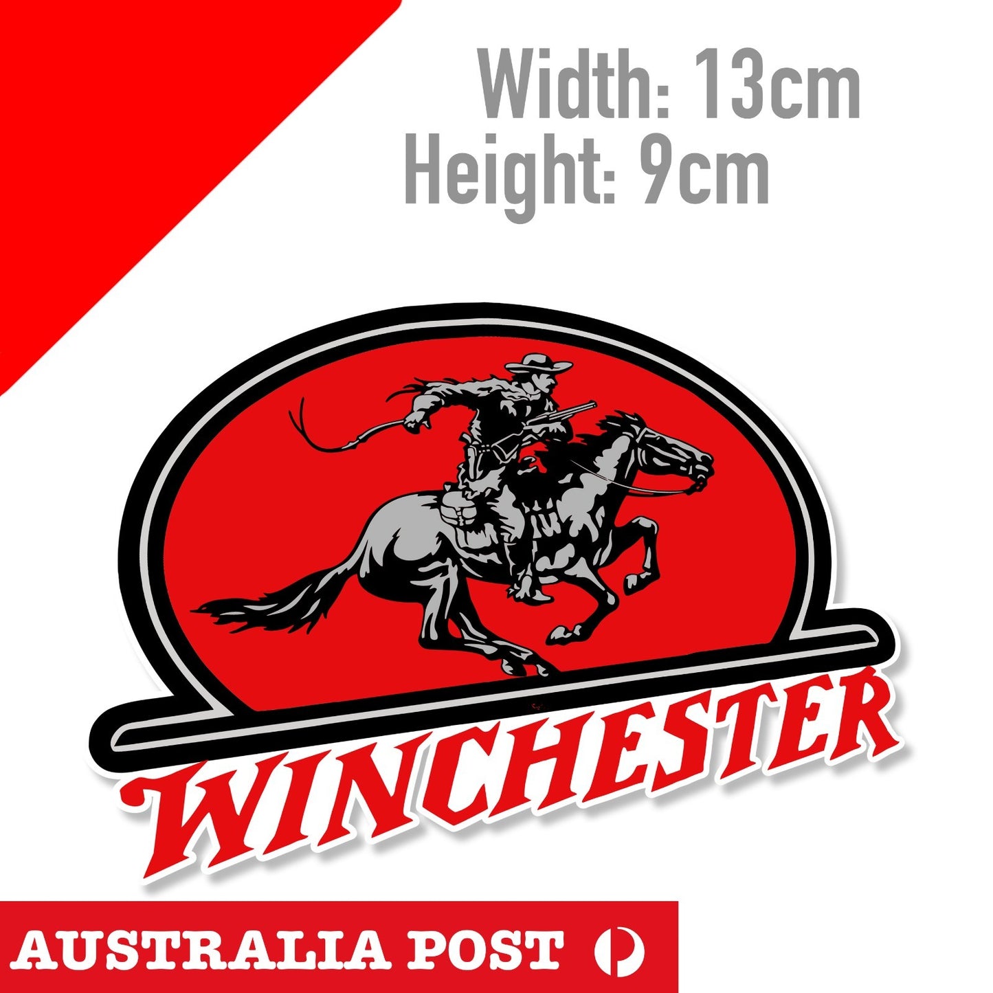 WINCHESTER  Old Vintage Logo Sticker