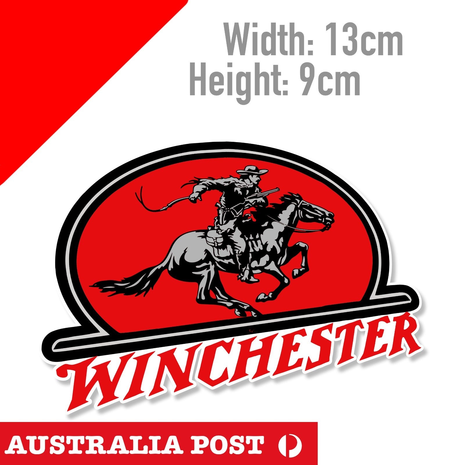WINCHESTER  Old Vintage Logo Sticker