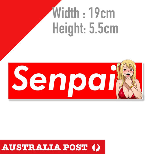 SENPAI Pls Anime Girl Waifu Slap  JDM HENTAI Cute Sexy Blonde Girl Anime Sticker