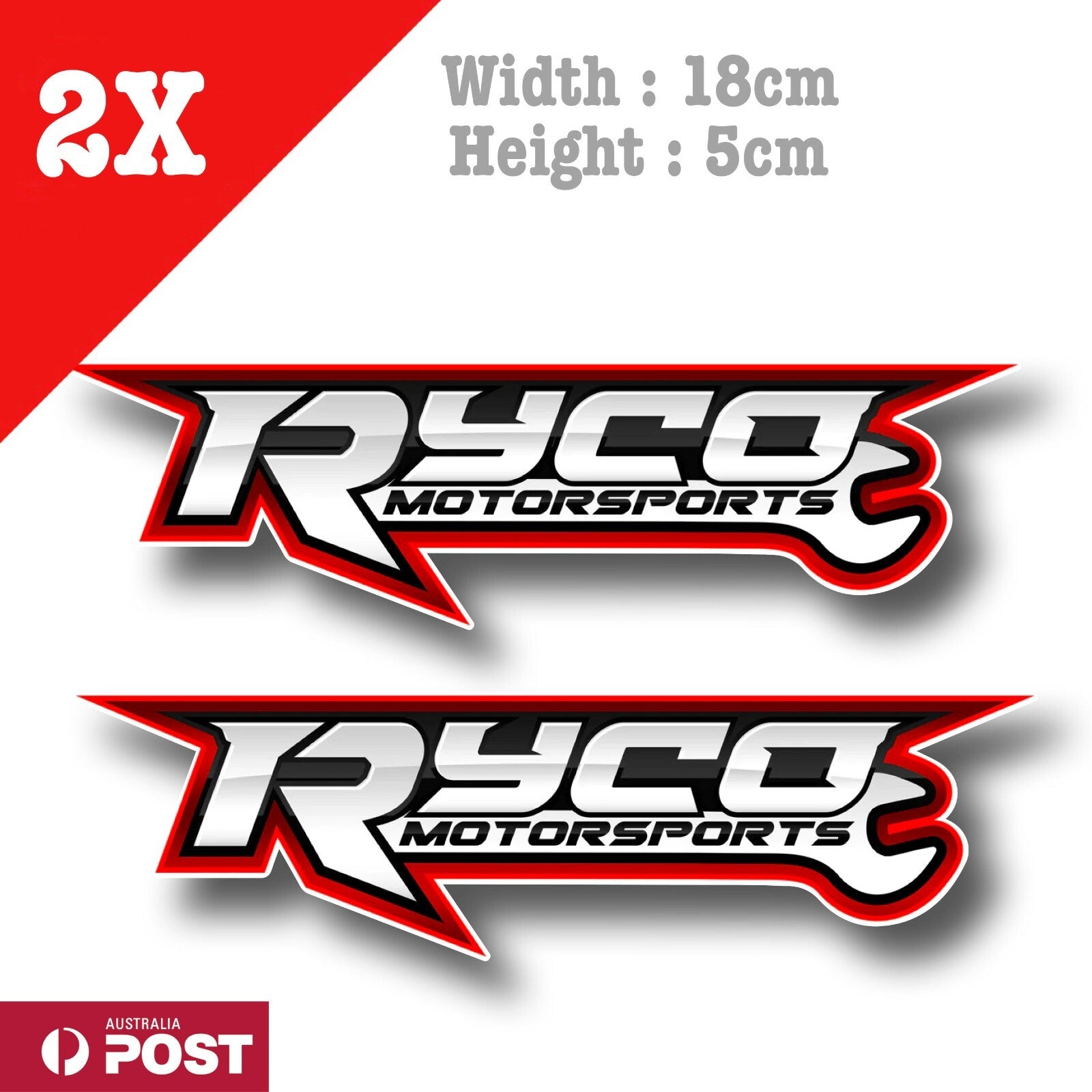 RYCO Filter Motor Sport Logo  Decal Sticker
