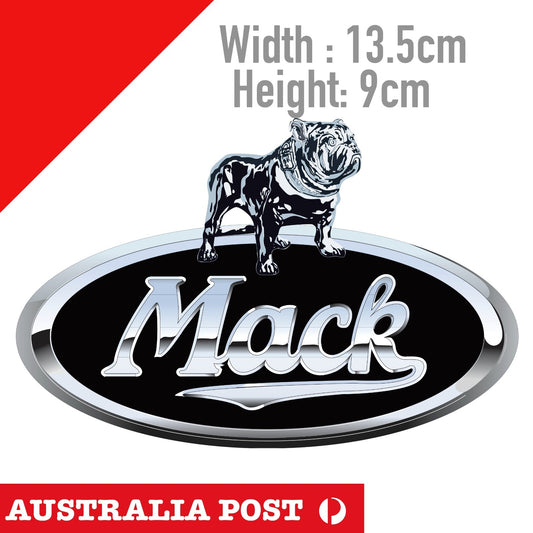 MACK Truck Logo Australia Truck V8 Logo Chrome Style Sticker