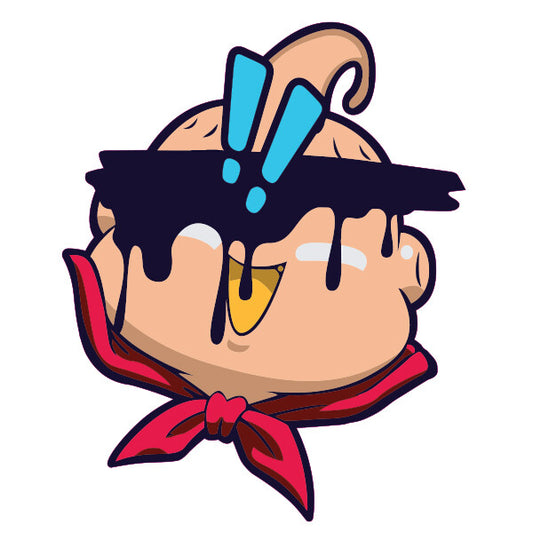 MajinBuu Head Funny  Laptop , Car  Decal Sticker 