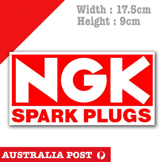 NGK Spark Plugs Logo Sticker
