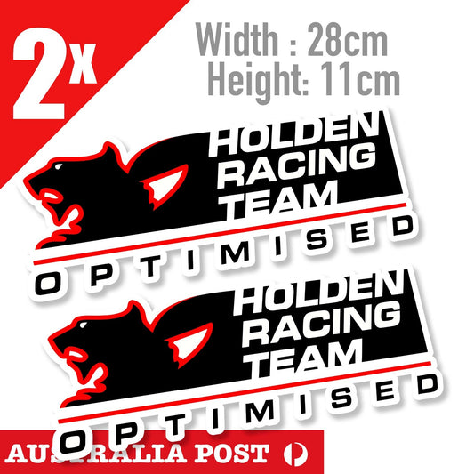 Holden Racing Team Racing OPTIMISED , Racing, Laptop , Car x2 Stickers