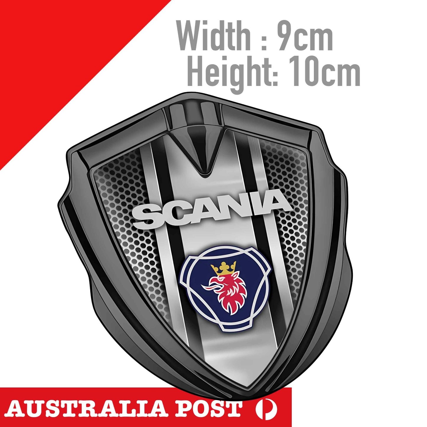 SCANIA TRUCK Dark  Style Badge, SCANIA LOGO  Sticker