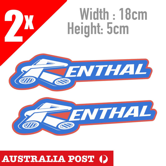Renthal Chainwheels Logo,  Motorcycle, Dirt Bike Banner  Sticker