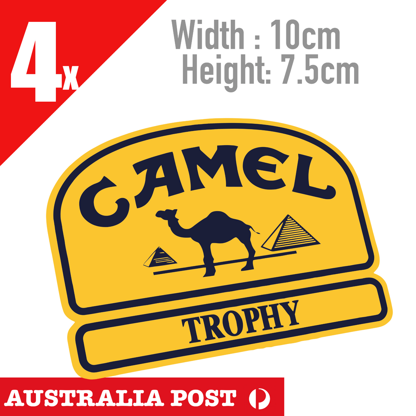 Camel TROPHY Logo, Land Rover Logo  , Camel Trophy Logo Decal Stickers