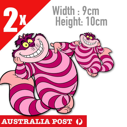 Cheshire Cat  - Alice in Wonderland , Funny  Cat  Stickers