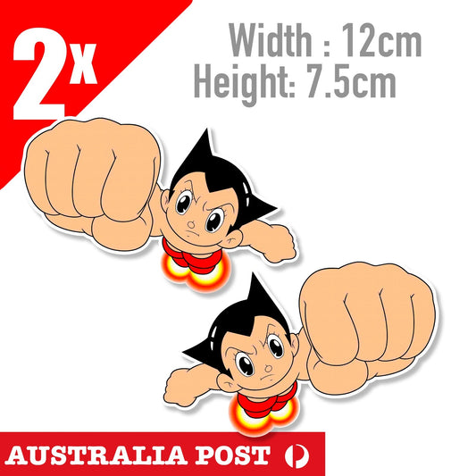 ASTRO BOY 阿童木 Japan  JDM Arcade, Game Boy Advance Fist  Stickers