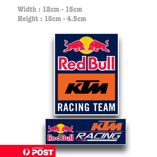 RED BULL Racing KTM  Vinyl  Sticker