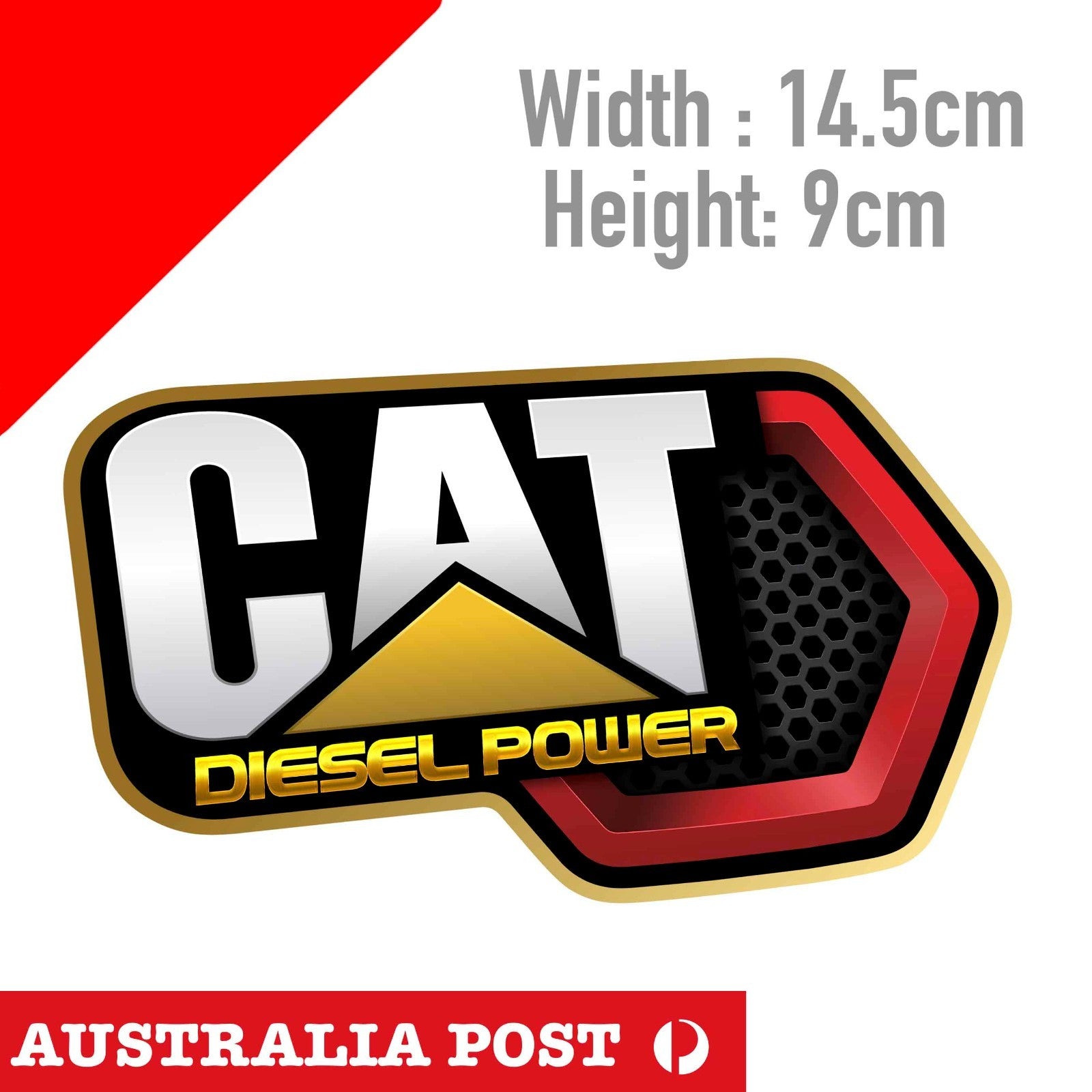 Caterpillar Diesel Power Logo Sticker