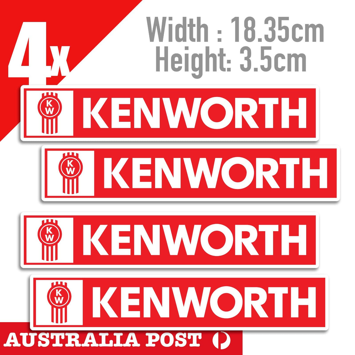 Kenworth Truck Logo, VOLVO, Scania Truck  Decal Sticker 