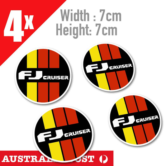 Toyota FJ CRUISER 4x4, TRD, 4WD, Off Road Sticker