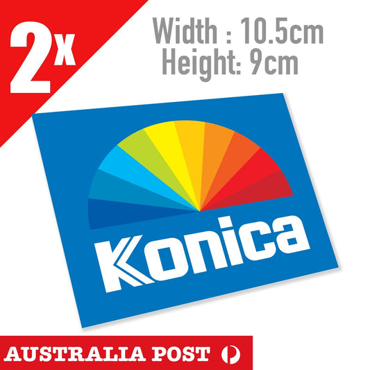 Konica Film Logo, 135mm Film KONICA Film Logo Stickers