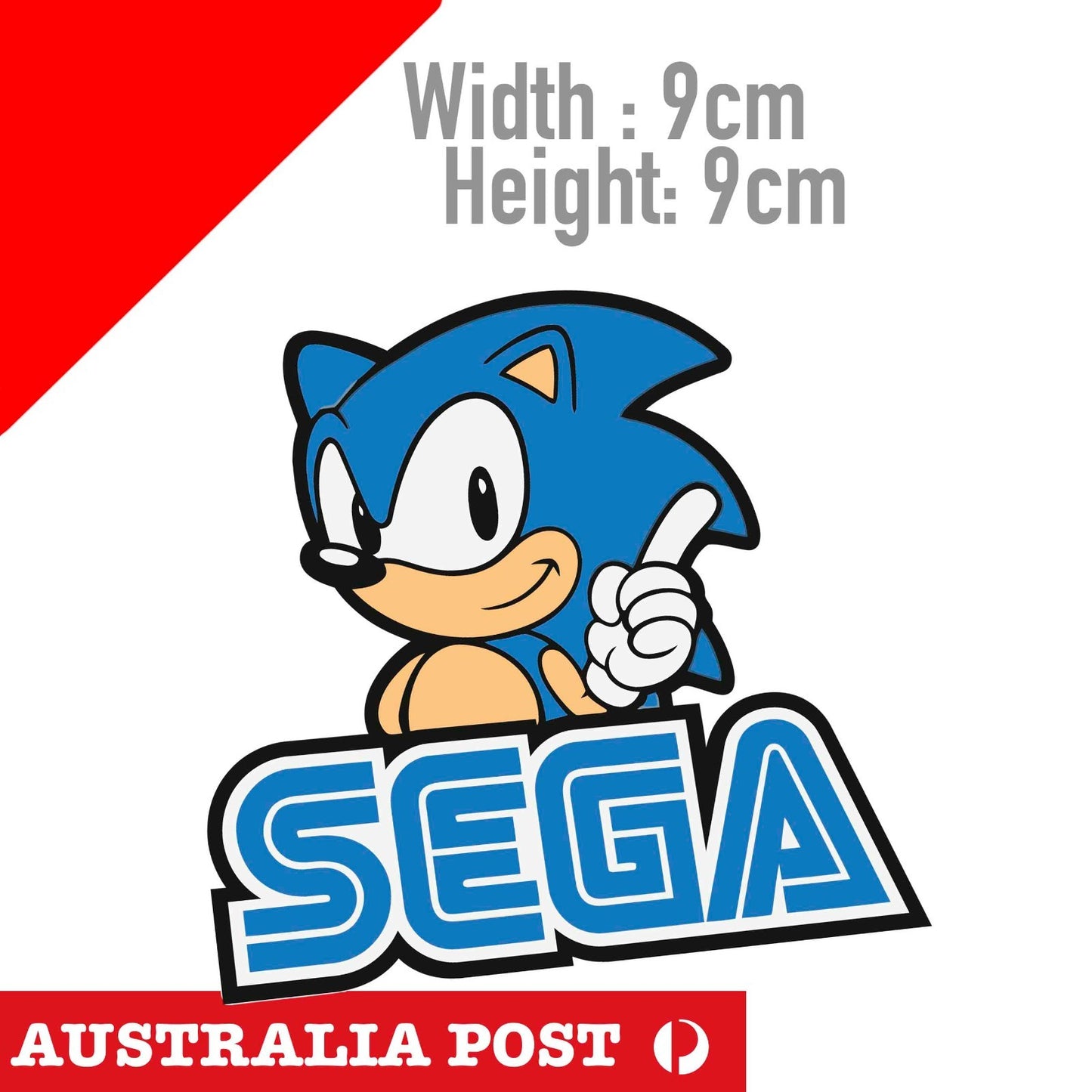 SONIC SEGA Arcade Sticker