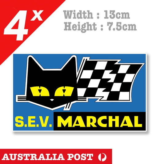 S.E.V MARCHAL RACING Banner Sticker