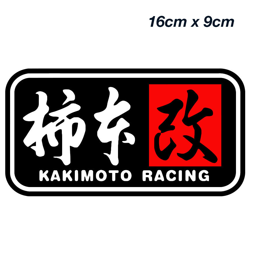 柿本改 KAKIMOTO RACING Drift JDM Car bumper Decal Vinyl Sticker