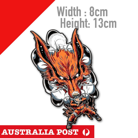 Naruto Uzumaki & Kurama, Manga Naruto  Laptop , Car Sticker