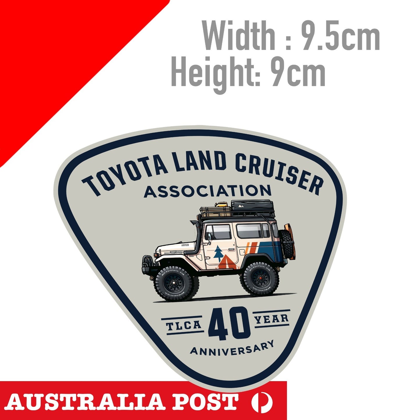 TOYOTA Land Cruiser Association Hilux 4x4 Truck, Ute, Truck Stickers