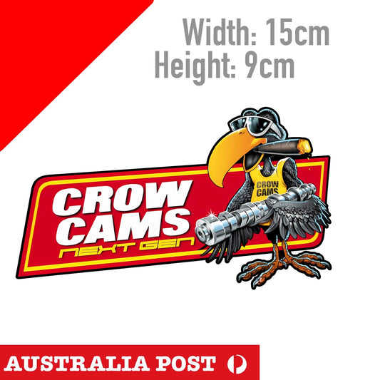 CROW CAMS Next Gen STICKER VINTAGE MOTORSPORT HOT ROD , DRAG CAR Sticker