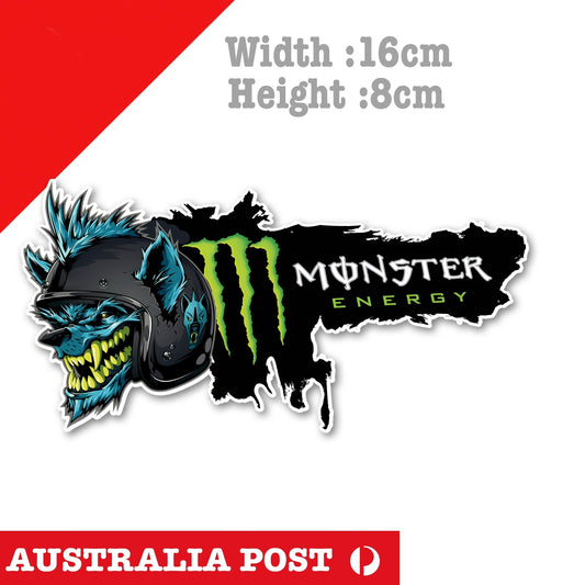 Monster Energy Logo  Laptop , Car  Vinyl , Motorcycle, Helmet Sticker