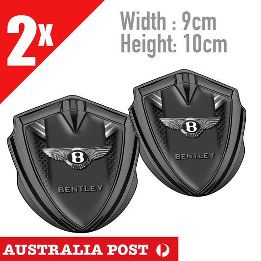 Bentley Motors Logo, Red Badge, Laptop , Car  Badge Style British Flag Sticker