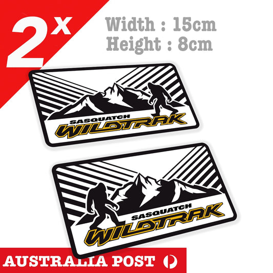 Ford Ranger Next gen Raptor , Wildtrack SASQUATCH Off Road Stickers