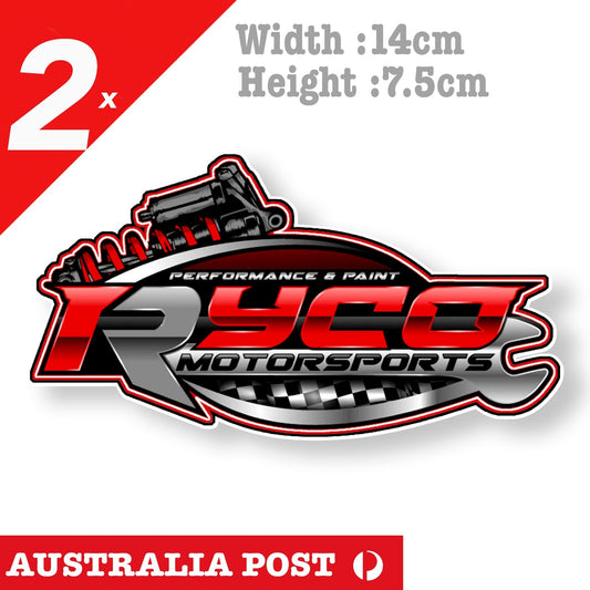 RYCO MOTORSPORT PERFORMANCE SPRING  Decal Sticker