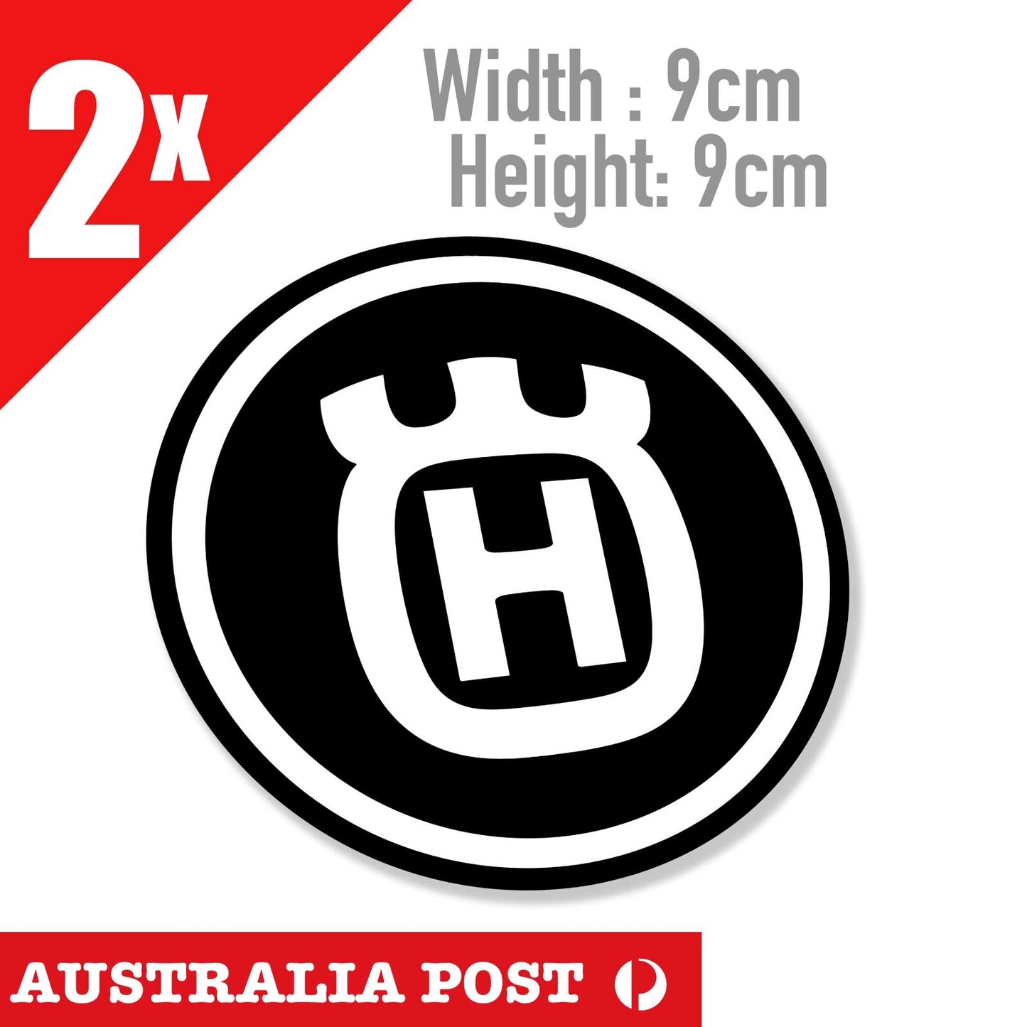 HUSQVARNA, Motocross Lawn Mower Chainsaw Logo Motorbike Sticker