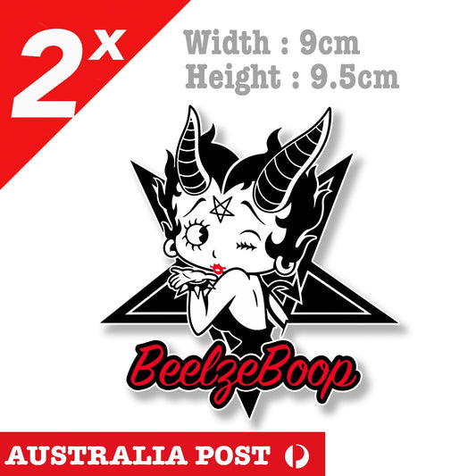 Betty Boop Kisses as Sailor , Laptop , Car  Decal Sticker