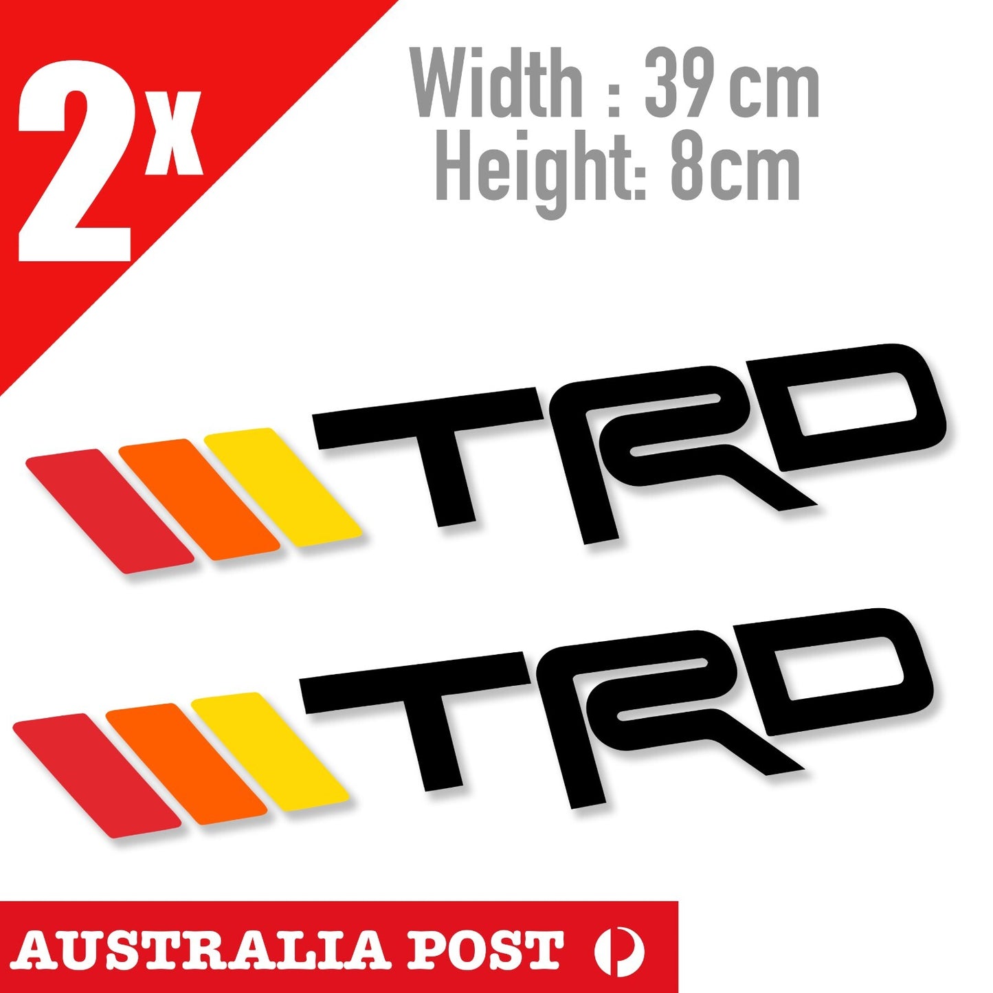 Toyota TRD OFF ROAD Vintage, UTE, 4WD, Toyota, Hilux, Furunner  Side Stickers