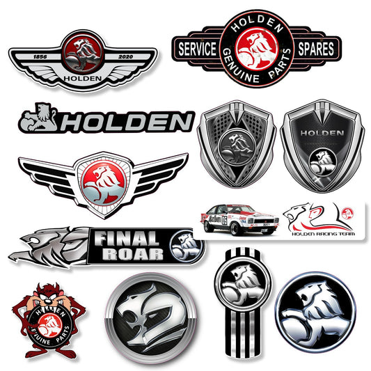 HOLDEN Vintage old  Set Kit  Decal 12 x Sticker