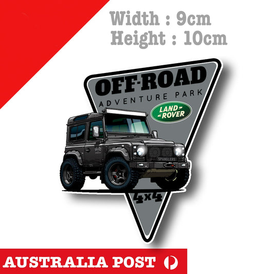 Land Rover Defender Off Road 4X4 Adventure  Sticker