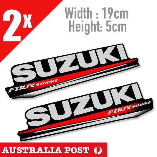 Suzuki Four Stroke - outboard marine engine decals sticker