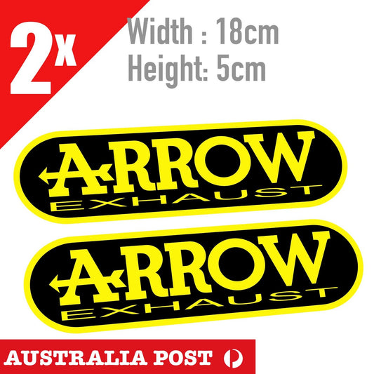 ARROW Exhaust System Motorcycle Logo ,Off Road, 4X4  Sticker