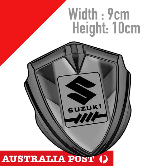 SUZUKI Sport Dark Badge Logo Racing Gold  Sticker