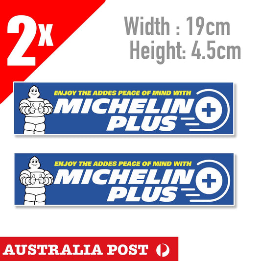 MICHELIN Man Tyre  Micheline Plus Banner Laptop , Car  Garage Sticker