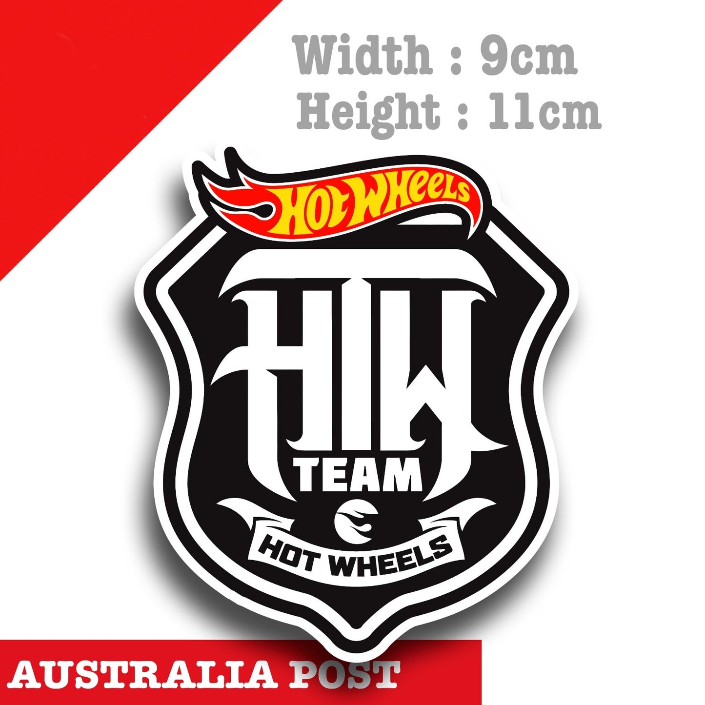 Hot Wheels Logo, Hot Wheels Team Sticker