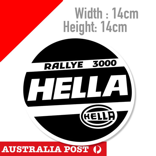 HELLA COMET RALLYE 3000 Sticker
