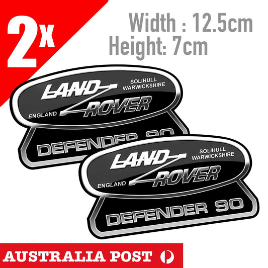 Land Rover Defender 90  Badge ,Off Road, 4X4  England Sticker