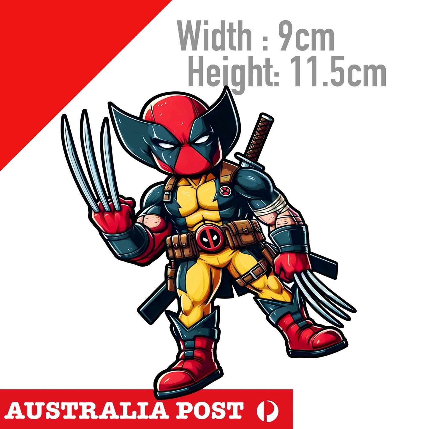 Deadpool & Wolverine Fuuny Sticker