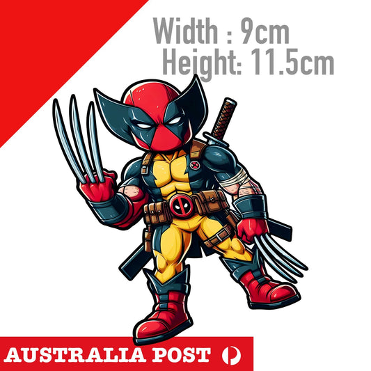 Deadpool & Wolverine Fuuny Sticker