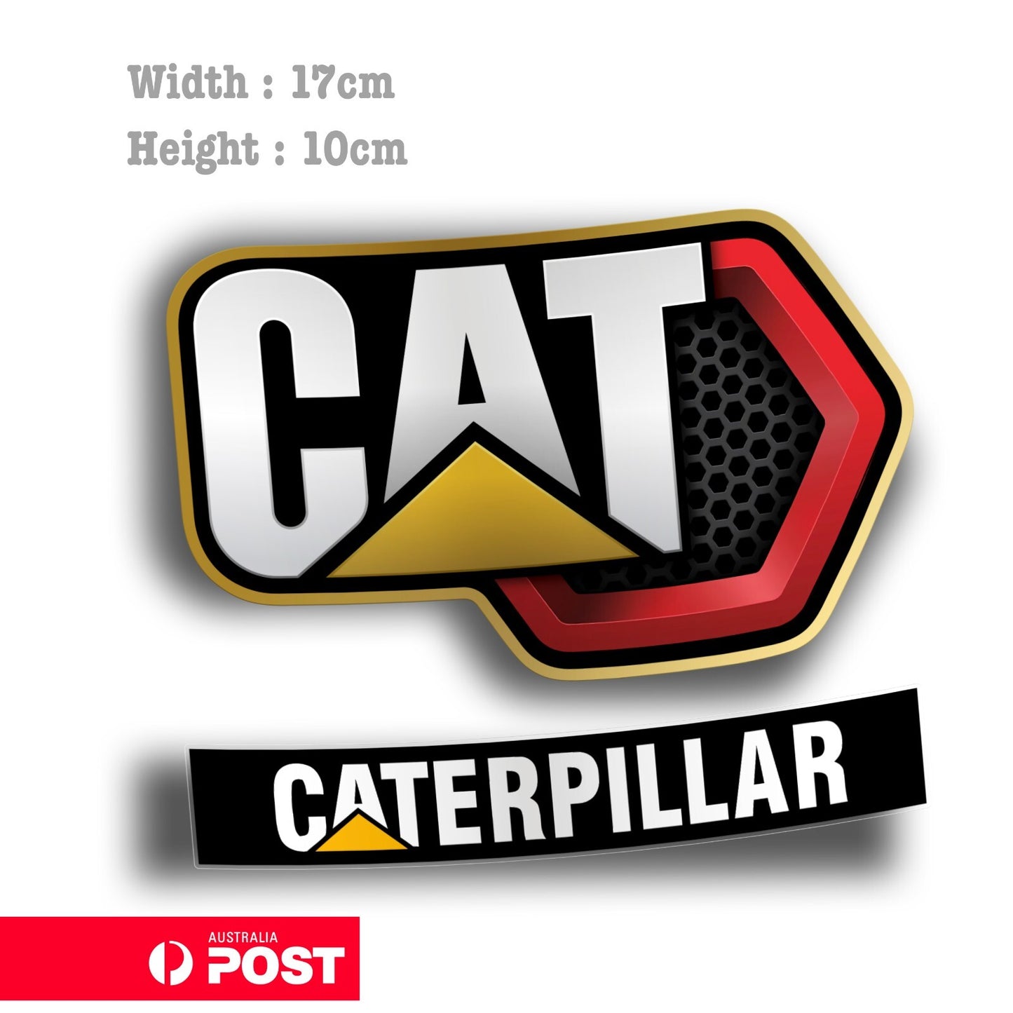 CATERPILLAR Diesel and Gas Logo ,Truck Ute Decal Sticker 