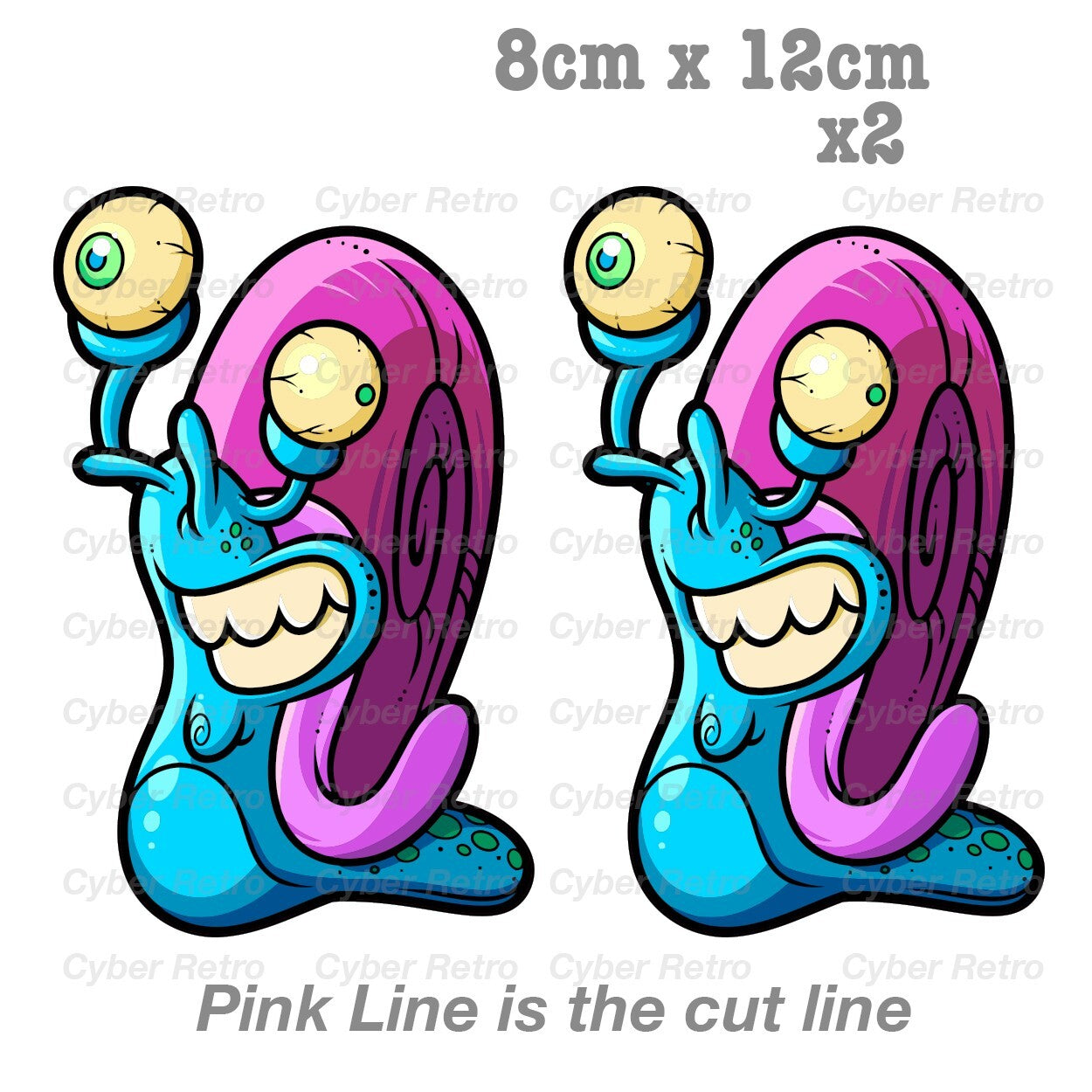 Crazy Snail  Turbo , Ute , 4x4 Off Road , Laptop , Car  Decal Sticker