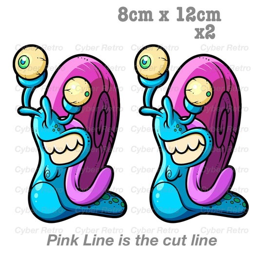 Crazy Snail  Turbo , Ute , 4x4 Off Road , Laptop , Car  Decal Sticker