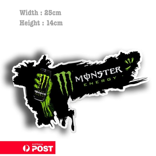 Monster Energy Drink Logo Monster Claw  Sticker