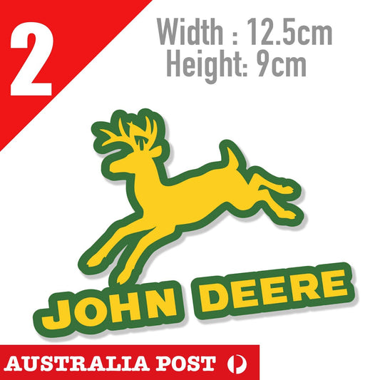 John Deere 1956 Logo - Agriculture Logo Font  Decal Sticker