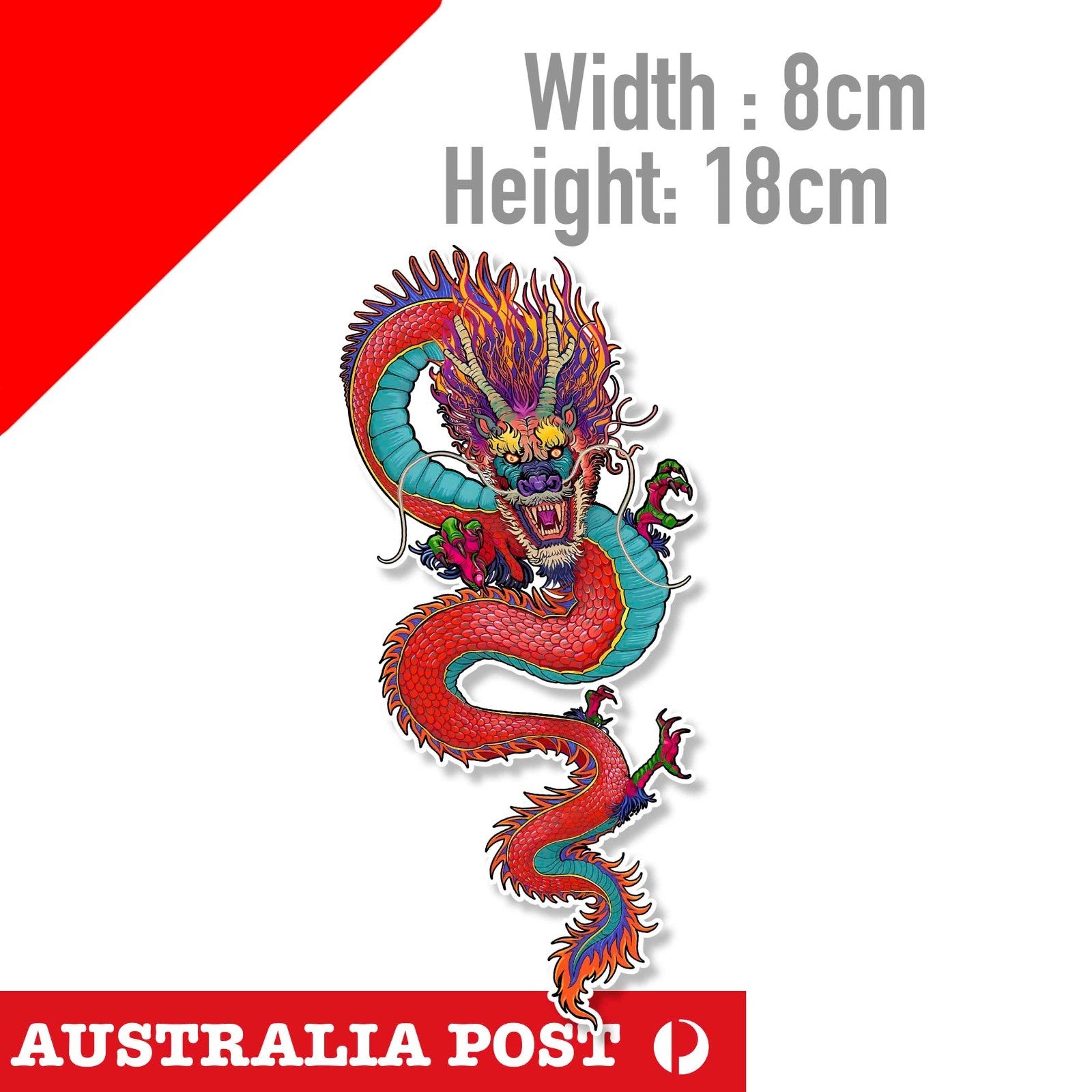 Ancient Dragon, oriental Dragon  Sticker